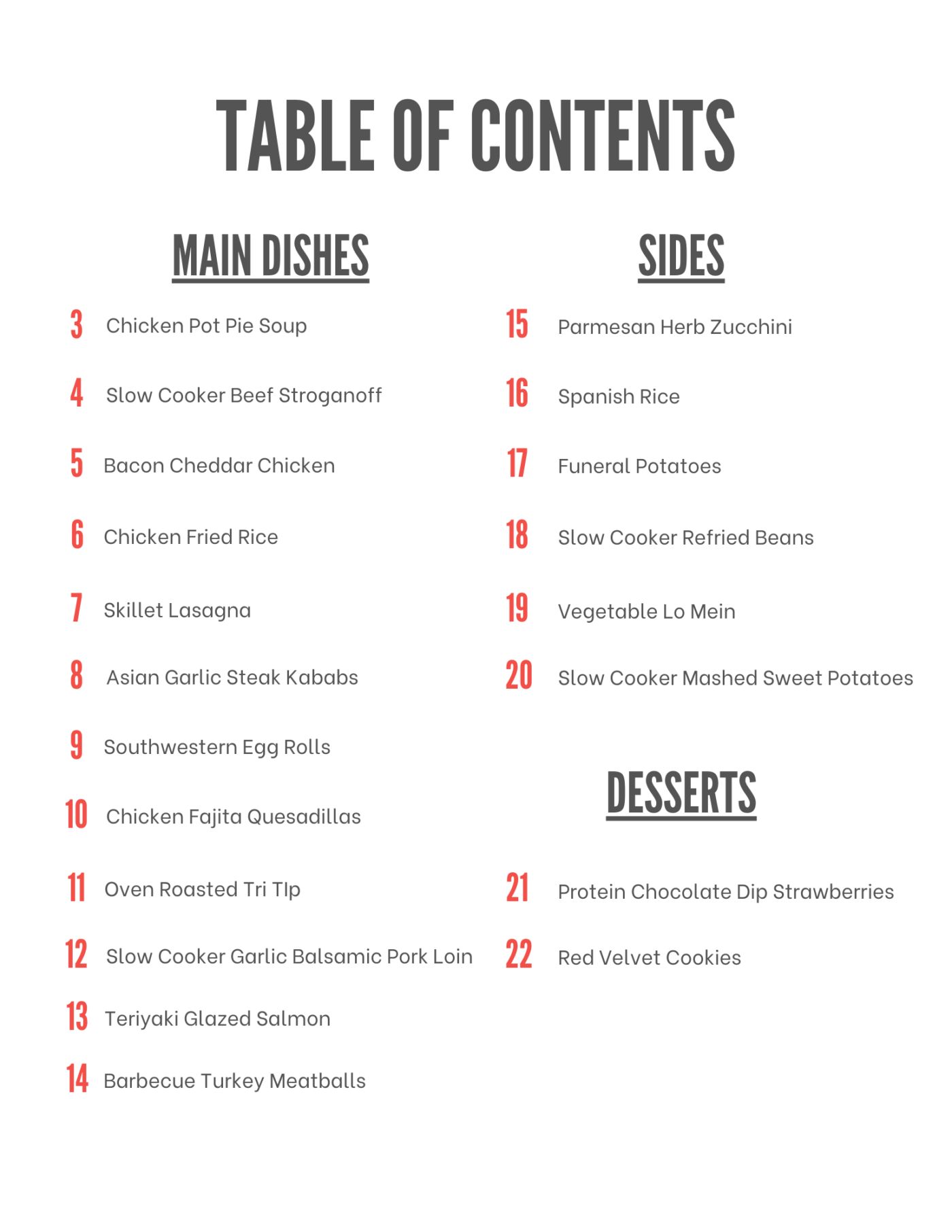 February 2021 Meal Plan - Image 2