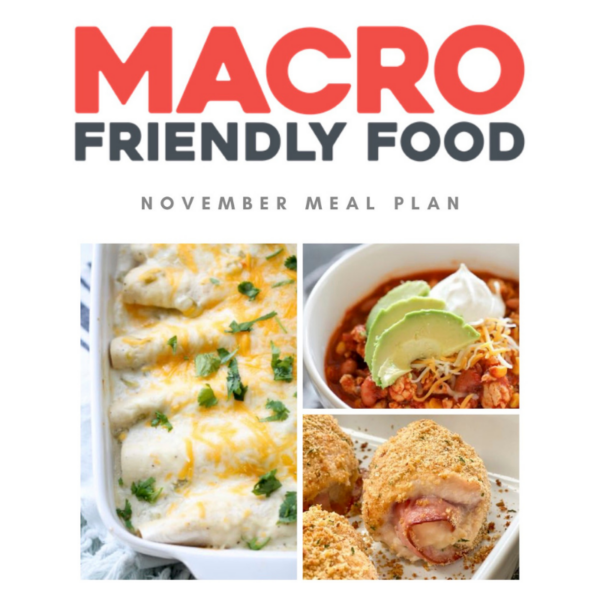 November 2020 Meal Plan