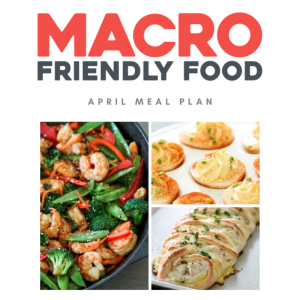 April 2021 Meal Plan