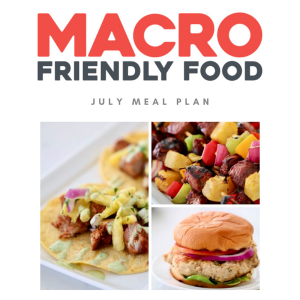 July 2021 Meal Plan