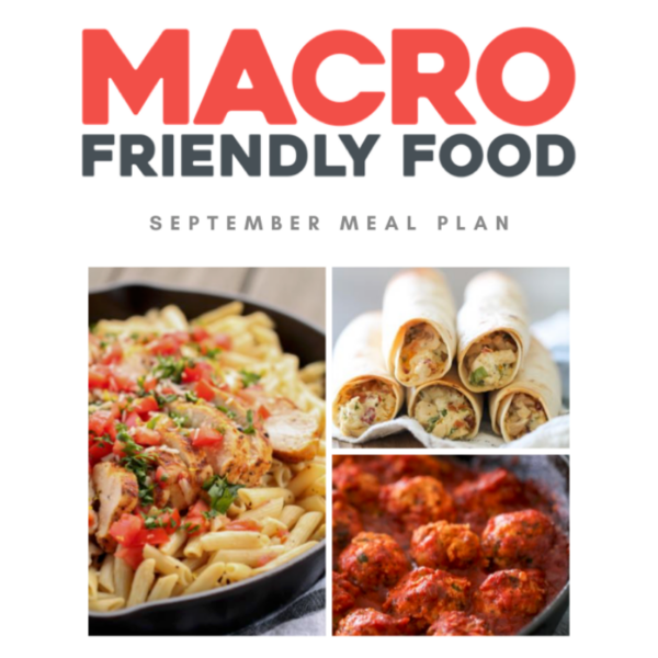 September 2021 Meal Plan