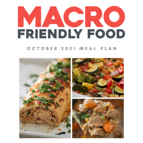 October 2021 Meal Plan