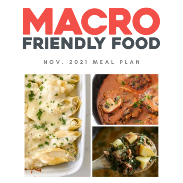 November 2021 Meal Plan