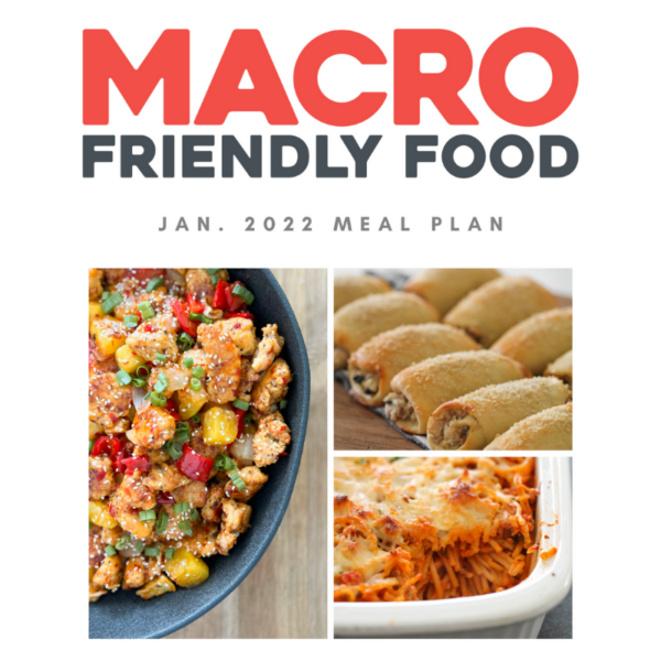 January 2022 Meal Plan