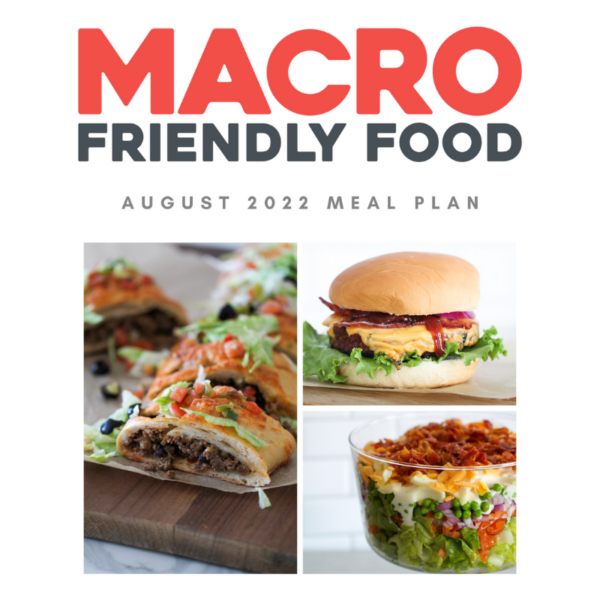 August 2022 Meal Plan