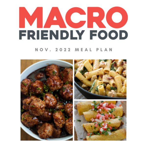 November 2022 Meal Plan