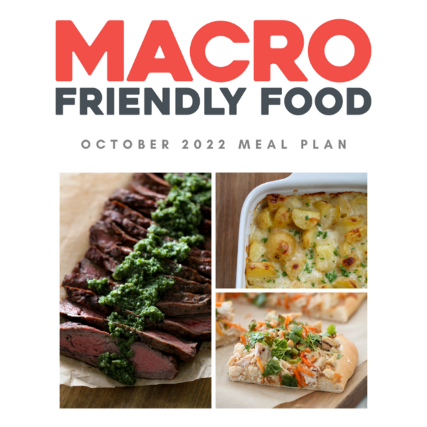 October 2022 Meal Plan