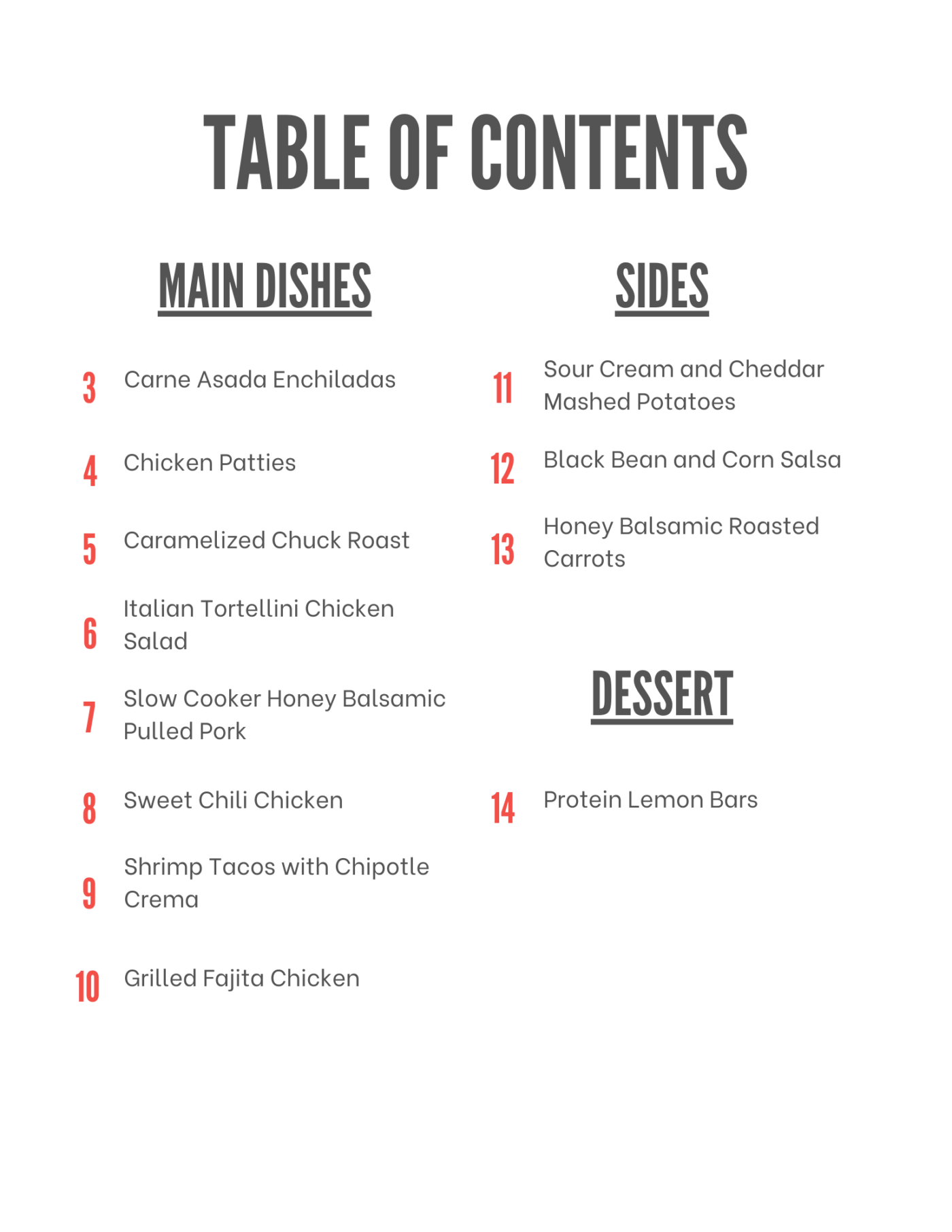May 2023 Meal Plan - Image 2