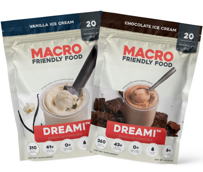 Dreami Protein Ice Cream Mix — Vanilla and Chocolate