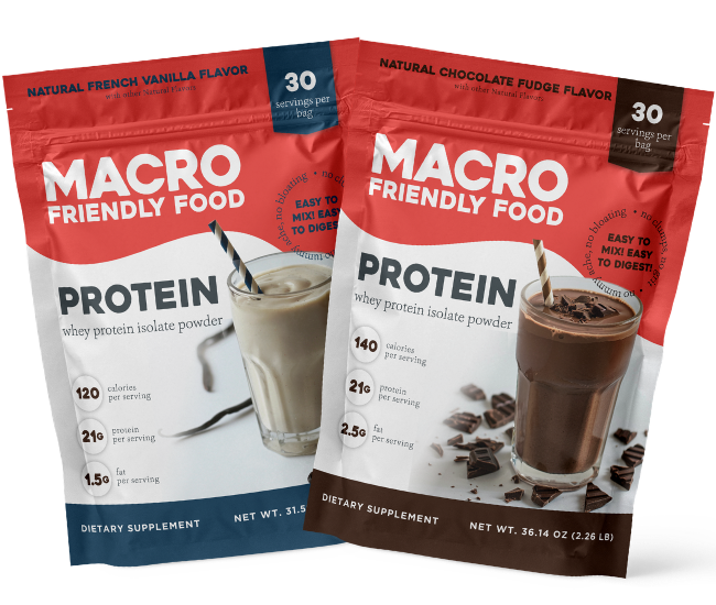 MFF Whey Protein Isolate — Vanilla and Chocolate